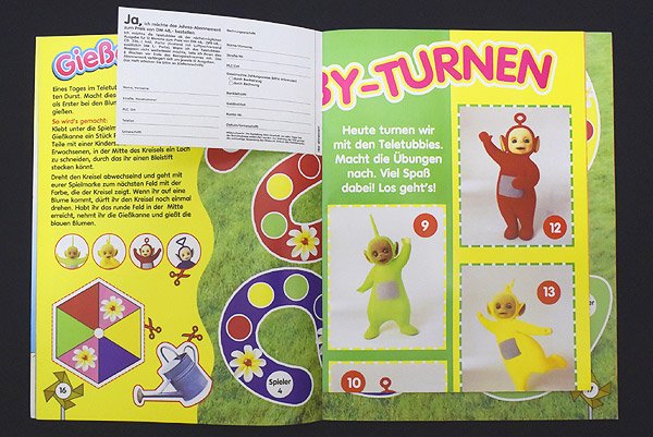 Teletubbies Magazine テレタビーズマガジン/雑誌 ドイツ語