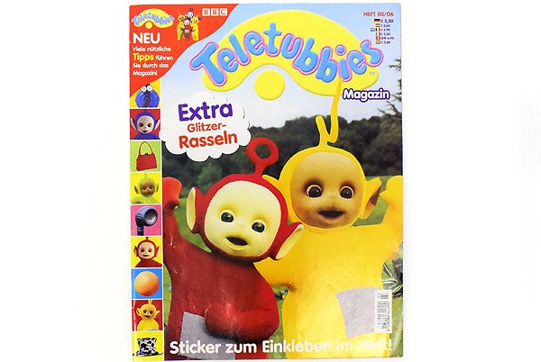 Teletubbies Magazine テレタビーズマガジン/雑誌 ドイツ語 