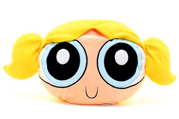 The Powerpuff Girls パワーパフガールズ Bubbles バブルス フェイスクッション おもちゃ屋 Knot A Toy ノットアトイ Online Shop In 高円寺