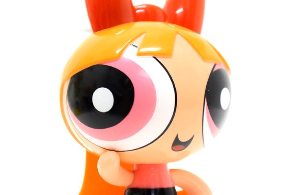 THE POWERPUFF GIRLS/パワーパフガールズ 「Blossom/ブロッサム・Talking・Bobbing Head Doll/トーキング・ボビングヘッドドール」  欠品/ダメージ有 - KNot a TOY/ノットアトイ