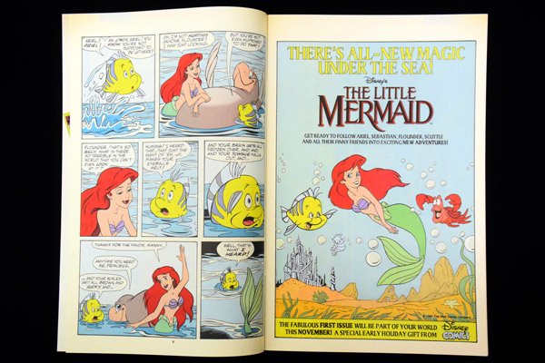 Disney's THE LITTLE MERMAID/リトルマーメイド #1(or4)・1992 - KNot 