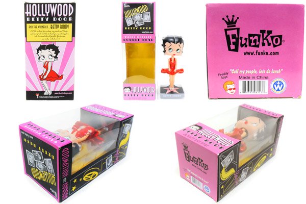 Funko/ファンコ・Wacky Wobbler/ワッキーワブラー・バブルヘッド/ボビングヘッド 「HOLLYWOOD・BETTY BOOP /ハリウッド・ベティブープ」 - KNot a TOY/ノットアトイ