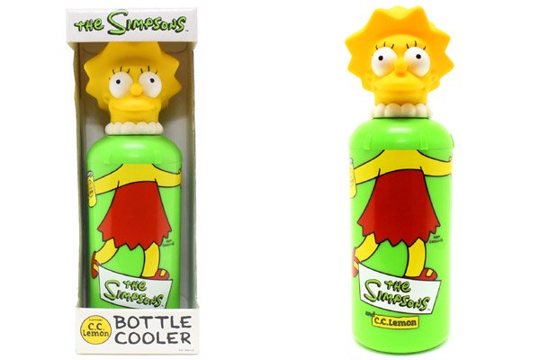 The Simpsons シンプソンズ C C Lemon シーシーレモン ノベルティー Lisa Simpson リサ シンプソン Bottle Cooler ボトルクーラー おもちゃ屋 Knot A Toy ノットアトイ Online Shop In 高円寺
