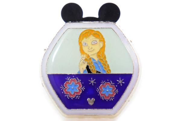 【海外Disney限定ピン】アナと雪の女王　ピンバッチ　HKDL HONG KONG.Disneyland・Magical Ferris・Pin Badge/香港