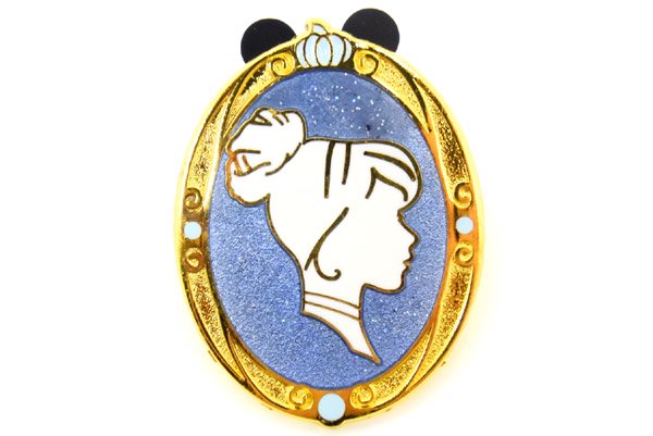 US.Disneyland・Princess Silhouette Cameo・Pin Badge