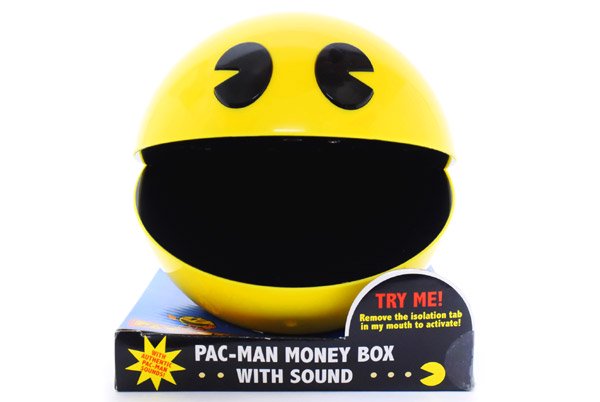 NAMCO BANDAI Games/ナムコ バンダイ ゲームス 「PAC-MAN MONEY BOX・WITH SOUND/パックマン  マネーボックス・ウィズ サウンド・貯金箱」 - KNot a TOY/ノットアトイ