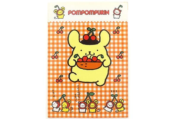 Pom Pom Purin ポムポムプリン B5ノート 1999年 シール付き おもちゃ屋 Knot A Toy ノットアトイ Online Shop In 高円寺 Pom Pom Purin ポムポムプリン B5ノート 1999年 シール付き おもちゃ屋 Knot A Toy ノットアトイ Online Shop In 高円寺