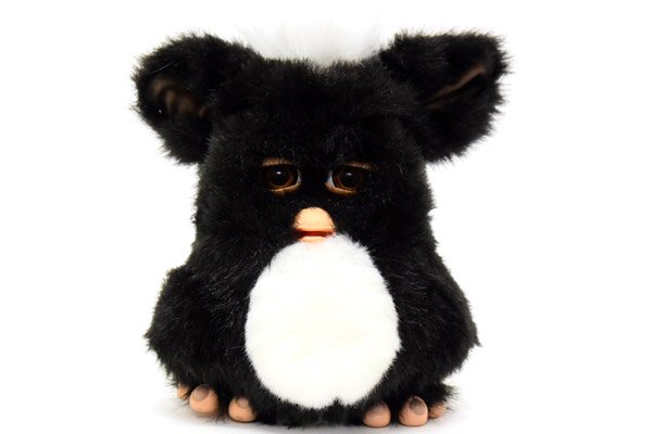 Furby2/ファービー２・ブラック×ホワイト×グレー・日本語版・箱/説明書 