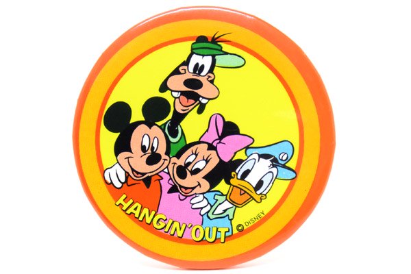 Us Disney Vintage Button Badge ディズニー ビンテージ缶バッチ Hangin Out ハンギングアウト おもちゃ屋 Knot A Toy ノットアトイ Online Shop In 高円寺