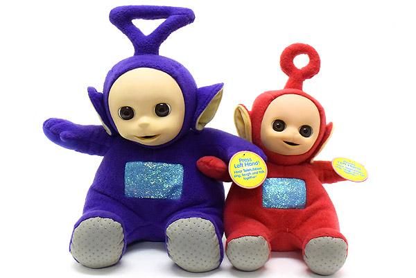 ●未使用●Teletubbies テレタビーズ●フィギュア●2体セット●ドール●人形●ディプシー + ポー●