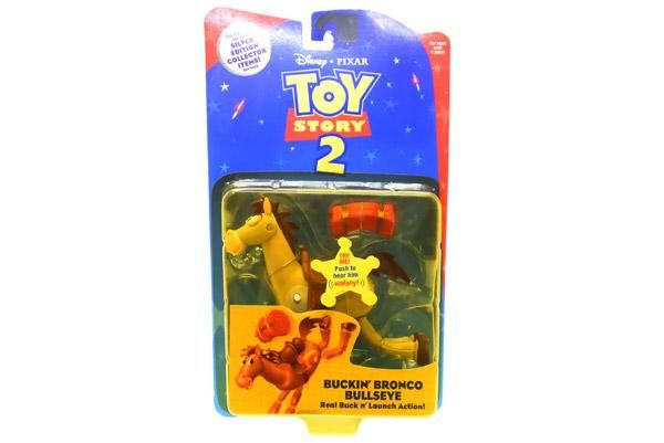 Toy Story トイストーリー2 Mattel マテル アクションフィギュア Buckin Bronco Bullseye バッキング ブロンコ ブルズアイ パッケージヤケ おもちゃ屋 Knot A Toy ノットアトイ Online Shop In 高円寺