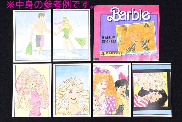 Barbie バービー 6 ALBUM STICKERS 1989年 ステッカー 1パック6枚