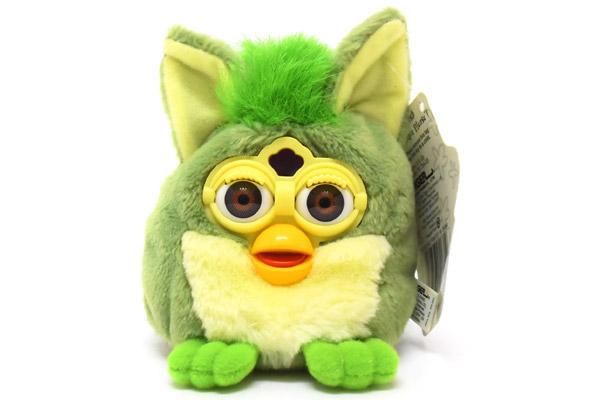 ファービー 黄緑色のみ み*ん様 初代 ファービー 1998年 日本語版 緑