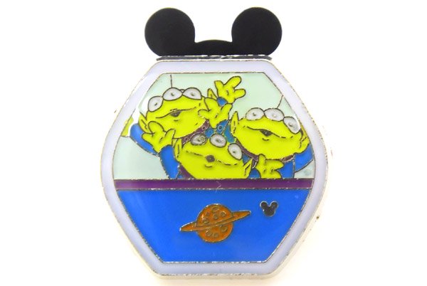 HONG KONG.Disneyland・Magical Ferris・Pin Badge/香港ディズニーランド・マジカルフェリス・ピンバッチ「TOY  STORY/トイストーリー・リトルグリーンメン」 - KNot a TOY/ノットアトイ