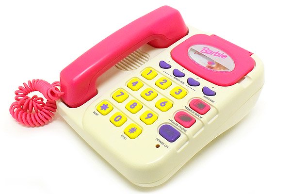 Barbie バービー Barbie super talking phone/answering machine ...