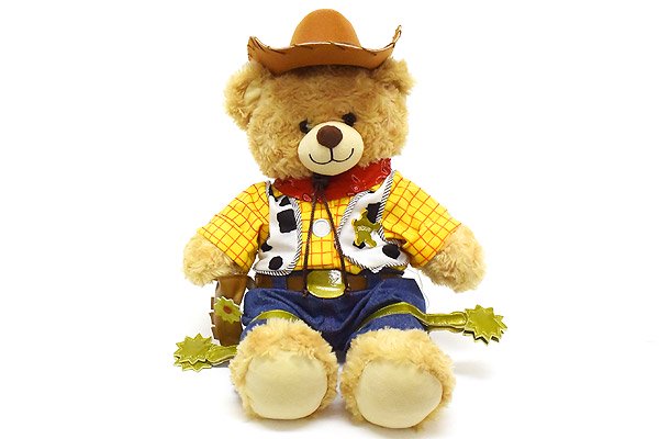 Build-A-Bear Workshop ビルドアベアワークショップ クマのぬいぐるみ TOY STORY トイストーリー WOODY ウッディ  40cm - KNot a TOY/ノットアトイ