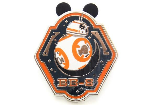 Us Disneyparks Star Wars The Force Awakens Pin Badge ディズニーパークス スターウォーズ フォースの 覚醒 ピンバッチ 8 ビービーエイト おもちゃ屋 Knot A Toy ノットアトイ Online Shop In 高円寺