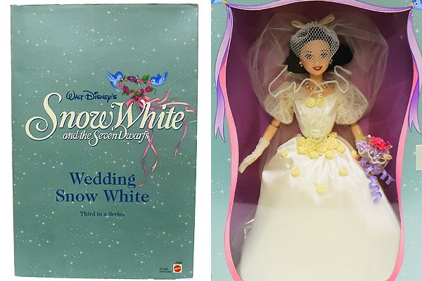 Snow White and the Seven Dwarfs Wedding スノーホワイト/白雪姫 ウェディング(結婚式/花嫁) ドール  1997年 - KNot a TOY/ノットアトイ