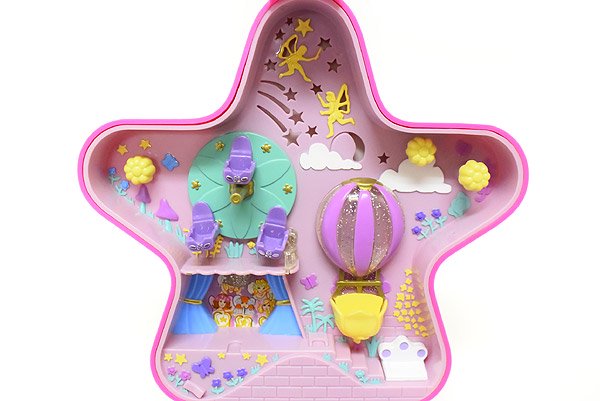 Polly Pocket ポーリーポケット Fairylight Wonderland ファンタジーライト遊園地 星型 ライトアップ A 【付属品完品】  - KNot a TOY/ノットアトイ