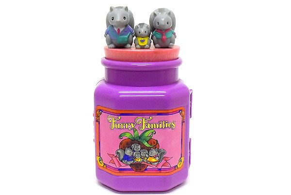 Furry Families ファーリーファミリー Squirrel Family Jam Jar Playset リスのキャンディボックスハウス  【欠品有り】 - KNot a TOY/ノットアトイ