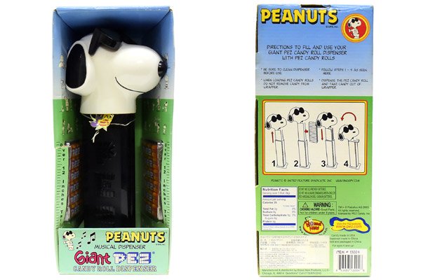 GIANT PEZ/ジャイアント ペッツ「JOE COOL(SNOOPY)・CANDY ROLL