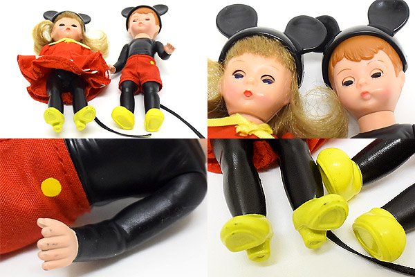 MadameAlexander/マダムアレクサンダー×McDonald's/マクドナルド・HAPPY MEAL/ハッピーミール「Minnie  Mouse&Mickey Mouse」2体セット - KNot a TOY/ノットアトイ