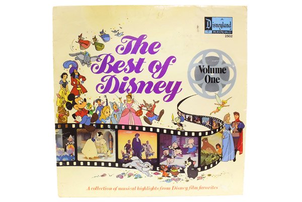 Disneyland Record ディズニーランドレコード Vintage ヴィンテージ Lp The Best Of Disney ザ ベスト オブ ディズニー 規格番号2502 ダメージ おもちゃ屋 Knot A Toy ノットアトイ Online Shop In 高円寺