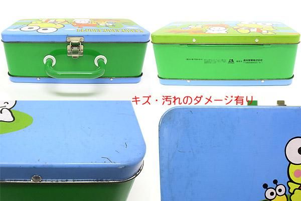 平成レトロ　けろけろけろっぴ　鍵付き　チェスト　小物入れ　収納ケース　1991年 平成レトロけろけろけろっぴ鍵付きチェスト小物入れ収納ケース1991年