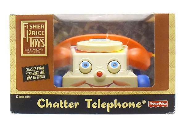 Fisher-Price Toys/フィッシャープライストイズ 「Chatter Telephone/チャッターテレフォン」 復刻版 - KNot a  TOY/ノットアトイ