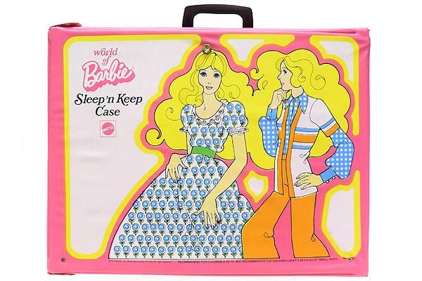 Barbie sleep n keep case hot sale