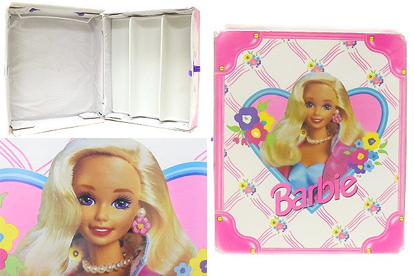 Barbie バービー Fashion Doll Case ファッションドールケース BAG バッグ 1996年 ホワイト×ピンク 【ダメージ有り】  - KNot a TOY/ノットアトイ