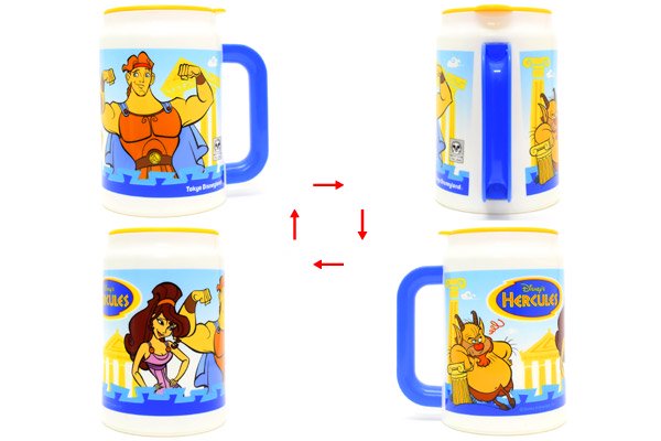 Tokyo Disneyland/ディズニーランド・スーベニアプラスチックドリンクカップ 「HERCULES/ヘラクレス」 - KNot a  TOY/ノットアトイ