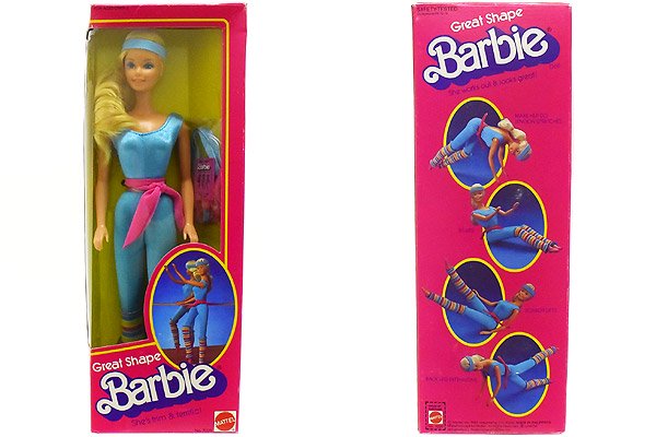 Great Shape Barbie グレートシェイプバービー レオタード 1983年