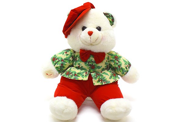 Christmas Bear クリスマスベア クマのぬいぐるみ 36cm - KNot a TOY/ノットアトイ