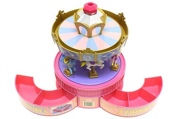 Wind Up Musical Carousel Jewelry Box ウィンドアップミュージカル