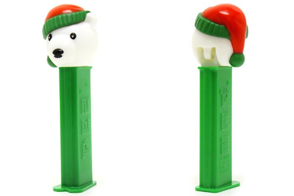 PEZ/ペッツ・Candy Dispenser/キャンディーディスペンサー 「Christmas Holiday/クリスマス ホリデイ・Polar  Bear/ポーラーベア」 - KNot a TOY/ノットアトイ