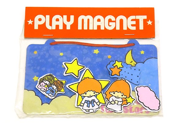 LittleTwinStars/リトルツインスターズ/キキララ・PLAY MAGNET/プレイマグネット・1976年 - KNot a  TOY/ノットアトイ