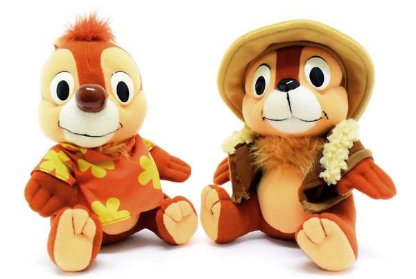 Chip N Dale Rescue Rangers チップ デール レスキューレンジャーズ チップとデールの大作戦 Playskool プレイスクール Plush Doll ぬいぐるみ ２体セット おもちゃ屋 Knot A Toy ノットアトイ Online Shop In 高円寺