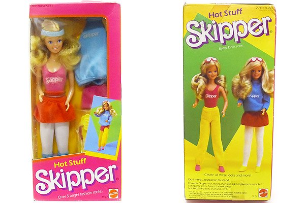 Hot Stuff Skipper ホットスタッフススキッパー Barbie バービー 1984年 おもちゃ屋 Knot A Toy ノットアトイ Online Shop In 高円寺