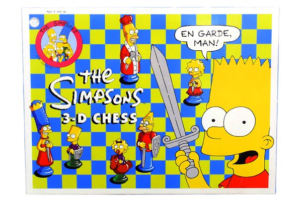 the SIMPSONS/シンプソンズ・3D CHESS/チェス - KNot a TOY/ノットアトイ