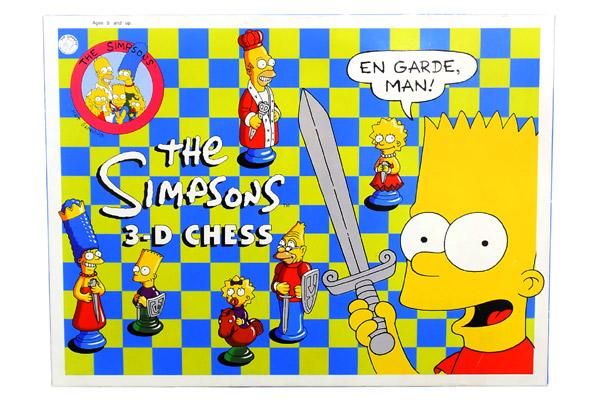 ヴィンテージ☆ＳＩＭＰＳＯＮＳ 3-Ｄ ＣＨＥＣＫＥＲ☆シンプソンズ