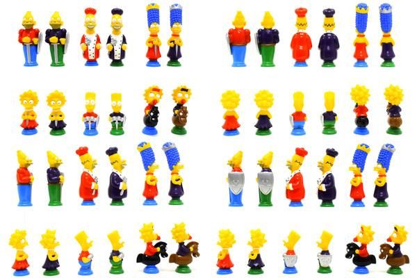 シンプソンズチェスゲーム THE SIMPSONS 3-D CHESS - メルカリ