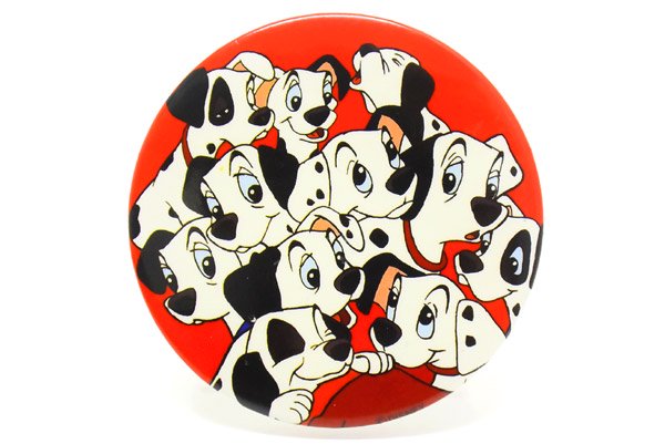 Disney Vintage Button Badge ディズニー ビンテージ缶バッチ 101dalmatians 101 ダルメシアンズ 101匹わんちゃん おもちゃ屋 Knot A Toy ノットアトイ Online Shop In 高円寺