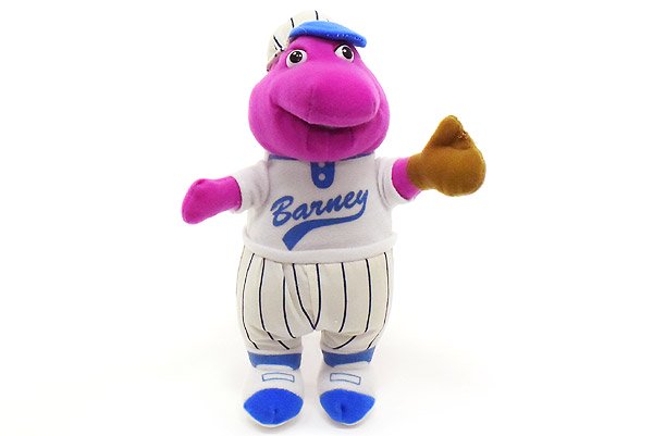 Barney&Friends/バーニー＆フレンズ・Baseball Barney Plush・バーニー