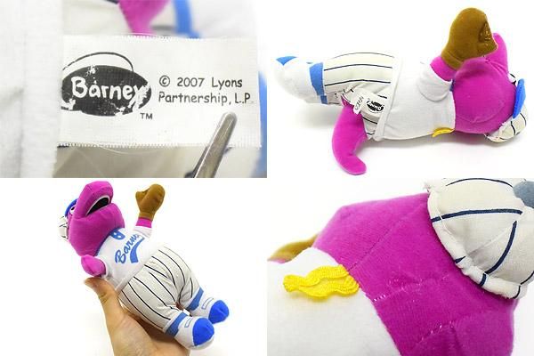 Barney&Friends/バーニー＆フレンズ・Baseball Barney Plush・バーニー