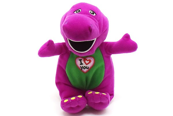 Barneyu0026Friends/バーニー＆フレンズ・Singing Barney Plush・歌うバーニーぬいぐるみ・(ダイナソー/恐竜)・約21.5-26cm・2013年  - KNot a TOY/ノットアトイ