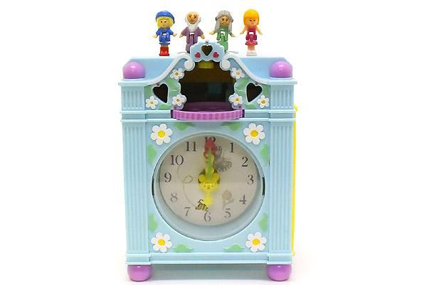 ポーリーポケット ファンタイムクロック Polly Pocket エンジェル Polly Pocket/ポーリーポケット・Funtime Clock Playset・置時計