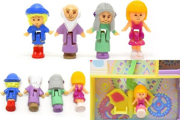 Polly Pocket/ポーリーポケット・Funtime Clock Playset・置時計