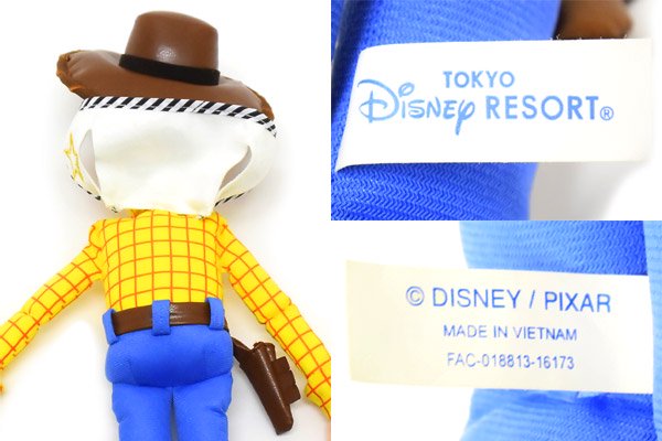 TOKYO Disney RESORT/東京ディズニーリゾート・TOY STORY/トイストーリー 「Woody/ウッディ・ぬいぐるみ」 44cm -  KNot a TOY/ノットアトイ