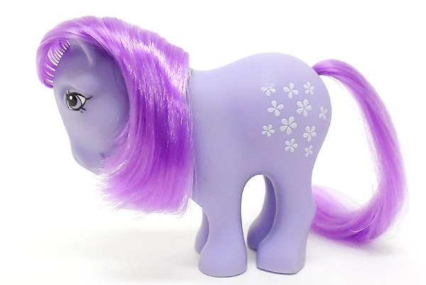 My Little Pony/マイリトルポニー・2007年・Reproduction/復刻版・Blossom/ブロッサム・パステルパープル・フラワー  - KNot a TOY/ノットアトイ